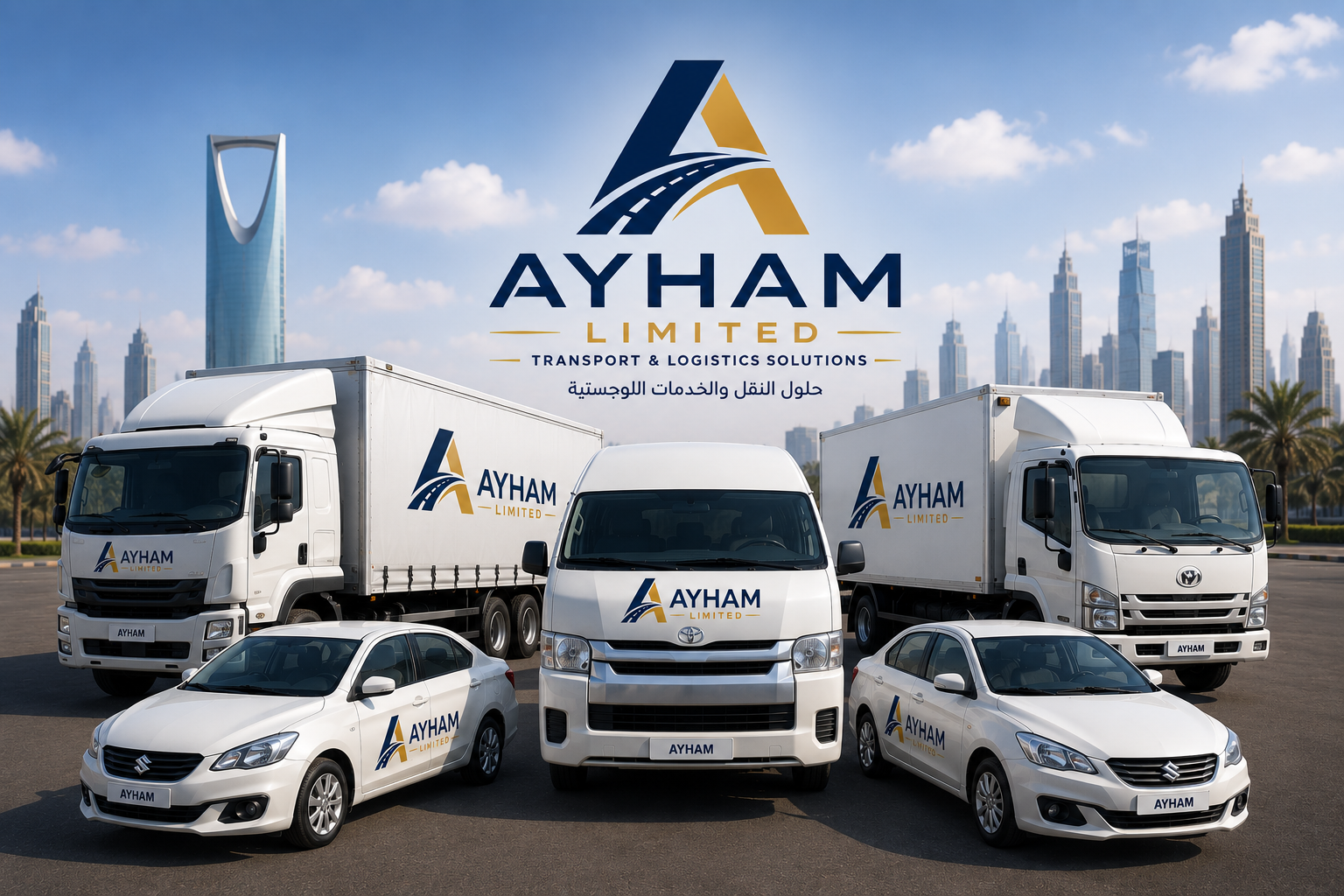 أسطول شركة أيهم المحدودة من المركبات